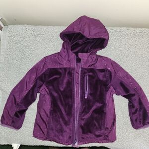 Carter's  Reversible Purple Kids Jacket